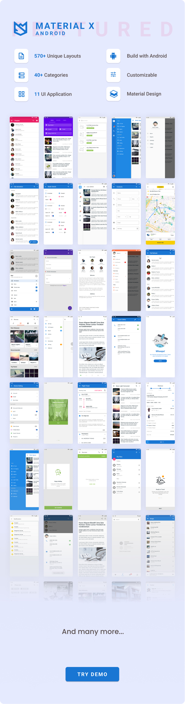 MaterialX - Android Material Design UI 3.2 - 15