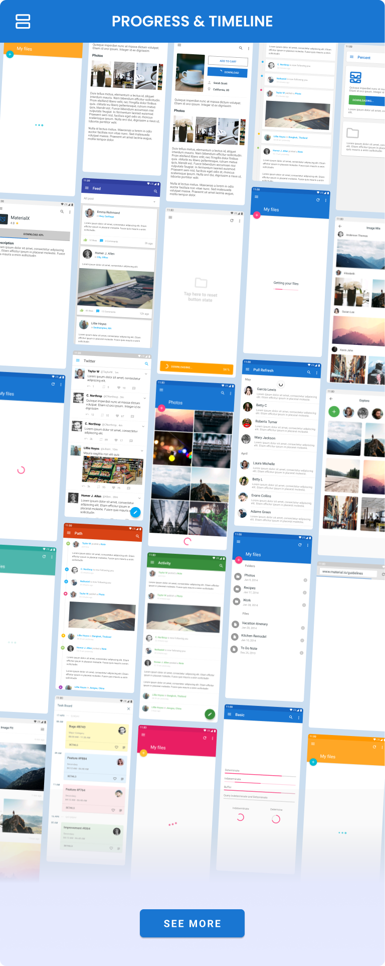 MaterialX - Android Material Design UI 3.2 - 28