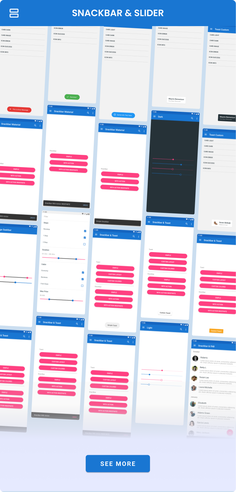 MaterialX - Android Material Design UI 3.2 - 29