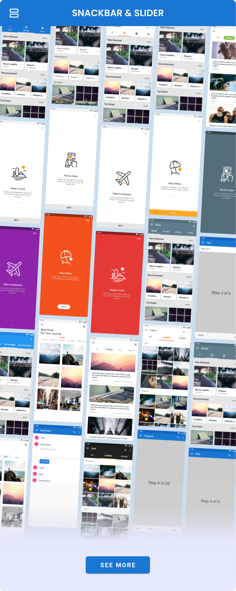 MaterialX - Android Material Design UI 3.2 - 30