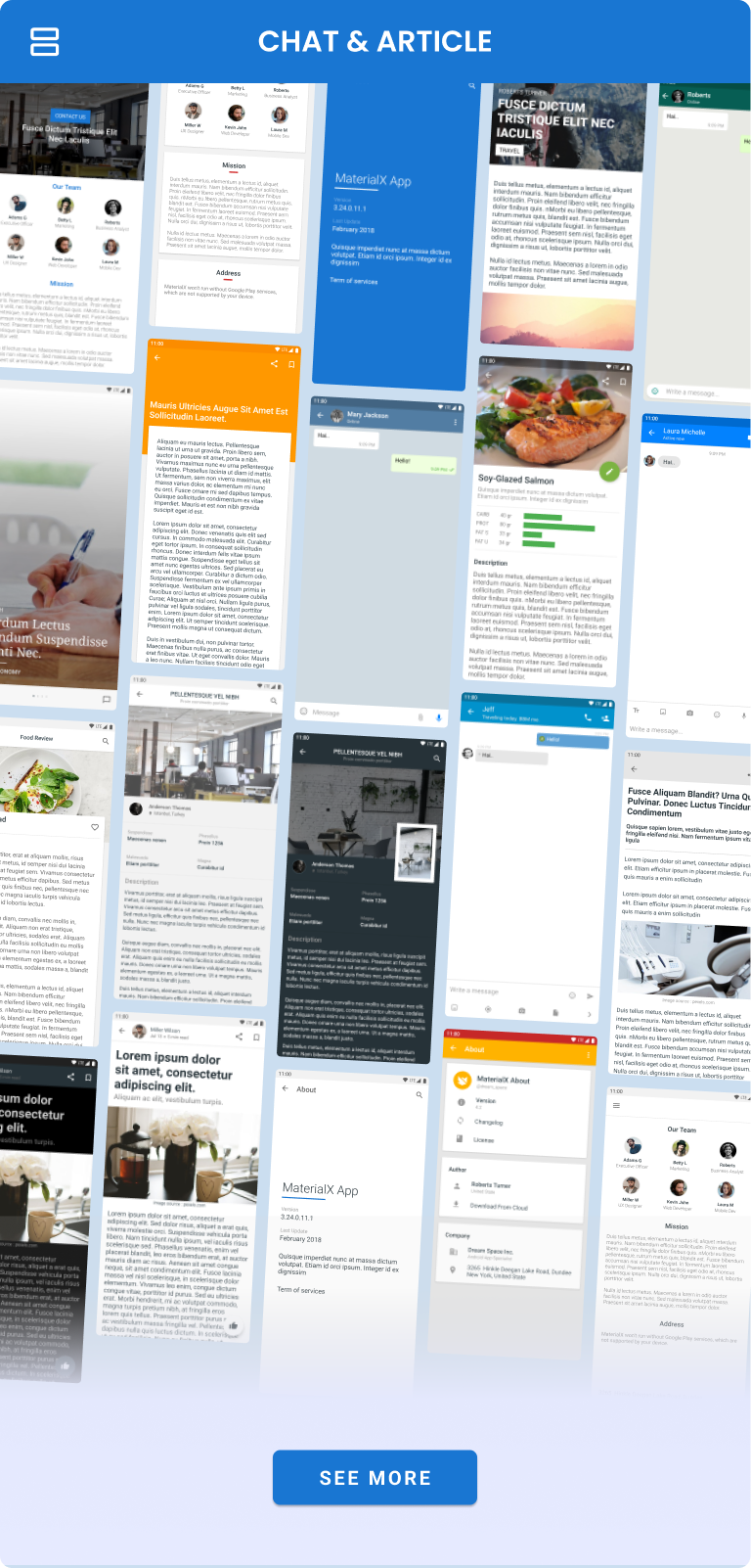 MaterialX - Android Material Design UI 3.2 - 37