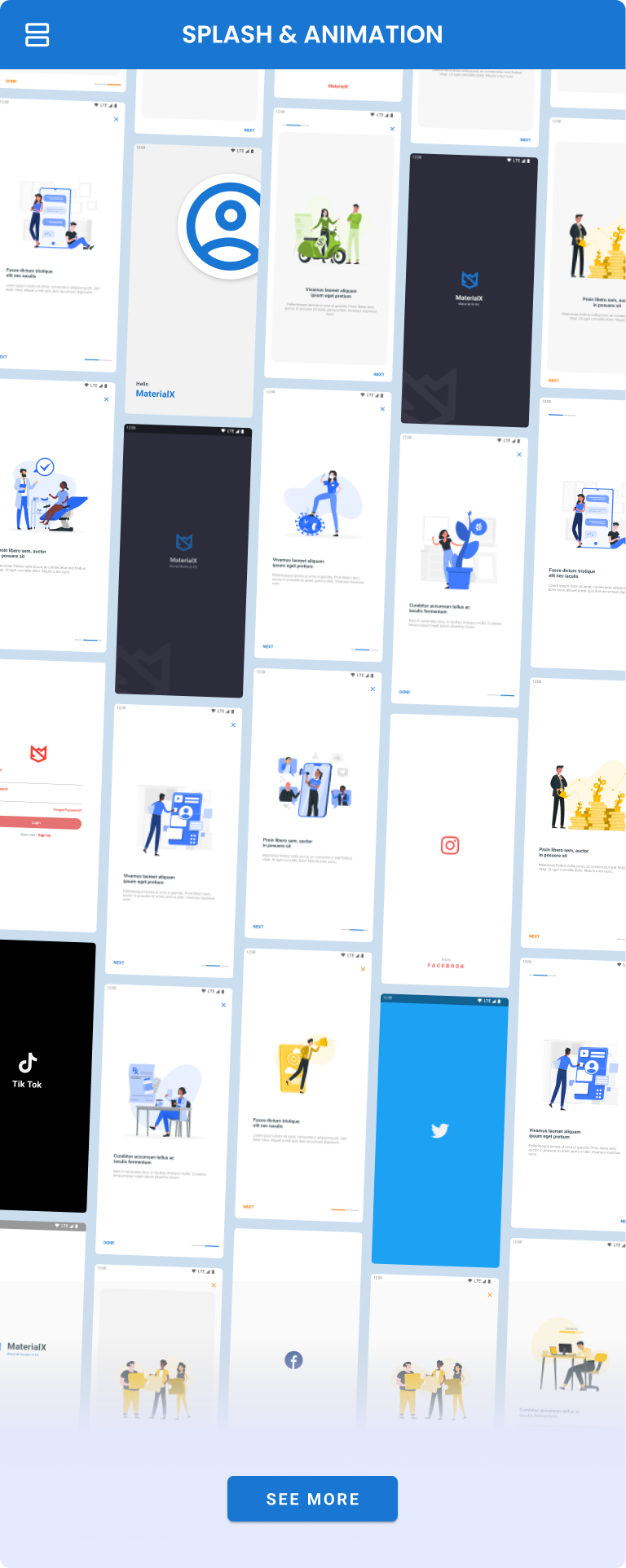 MaterialX - Android Material Design UI 3.2 - 38