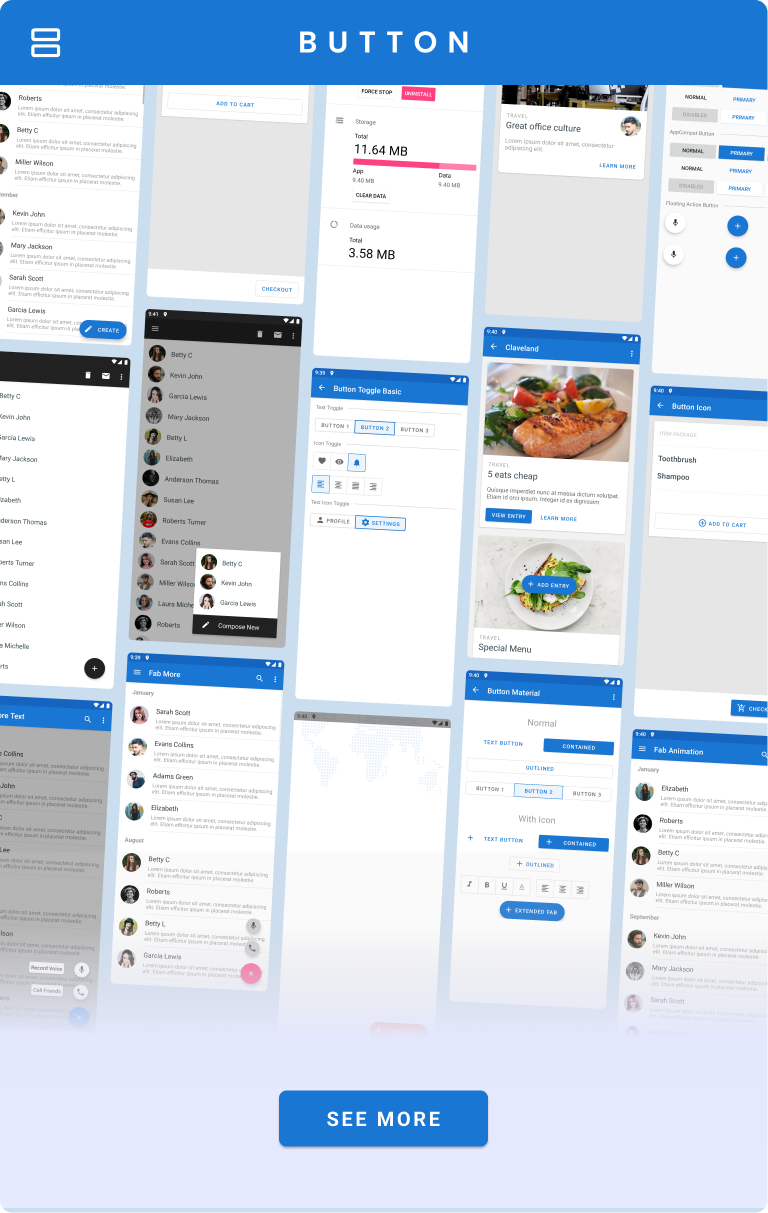 MaterialX - Android Material Design UI 3.2 - 20