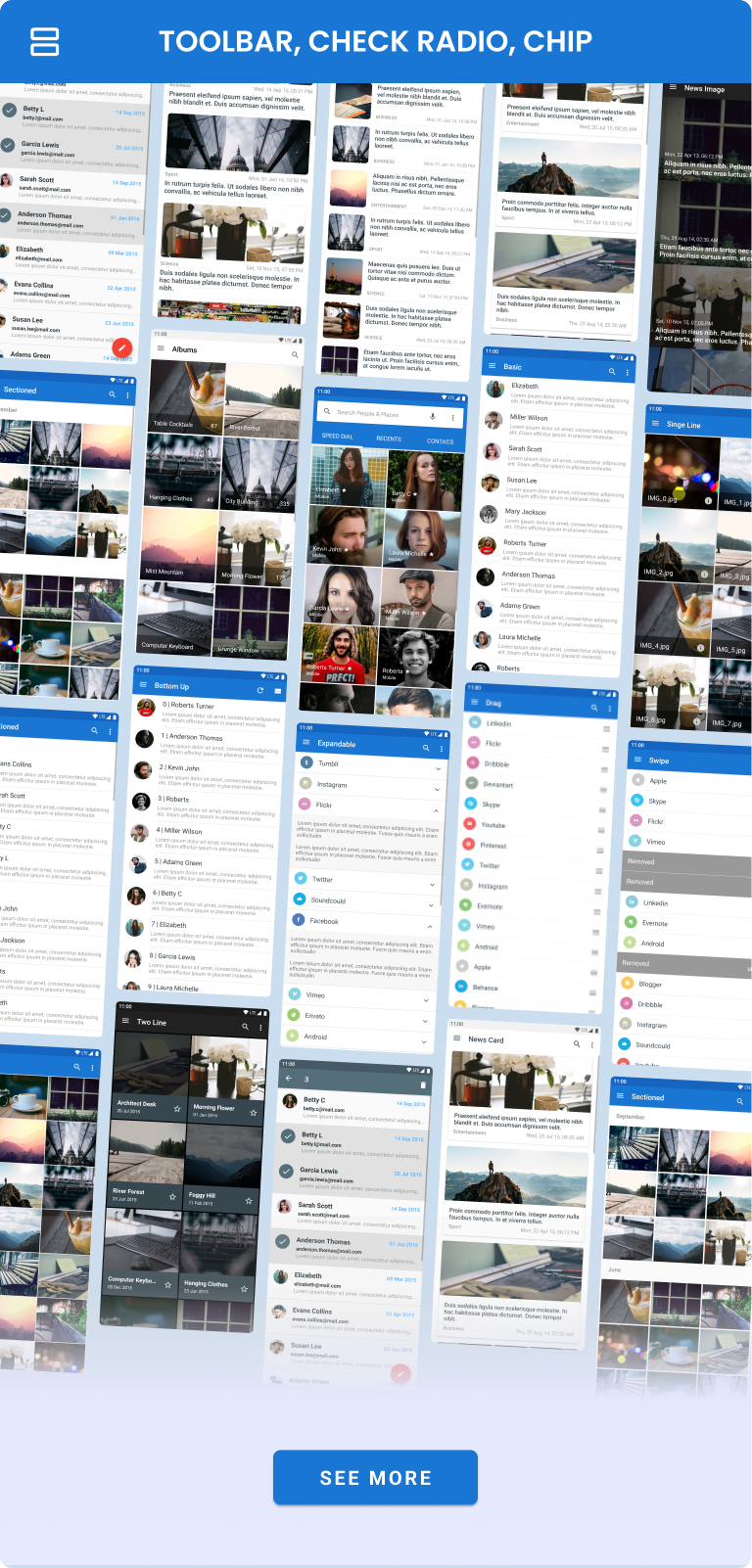 MaterialX - Android Material Design UI 3.2 - 25