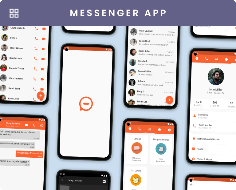 MaterialX - Android Material Design UI 3.2 - 44