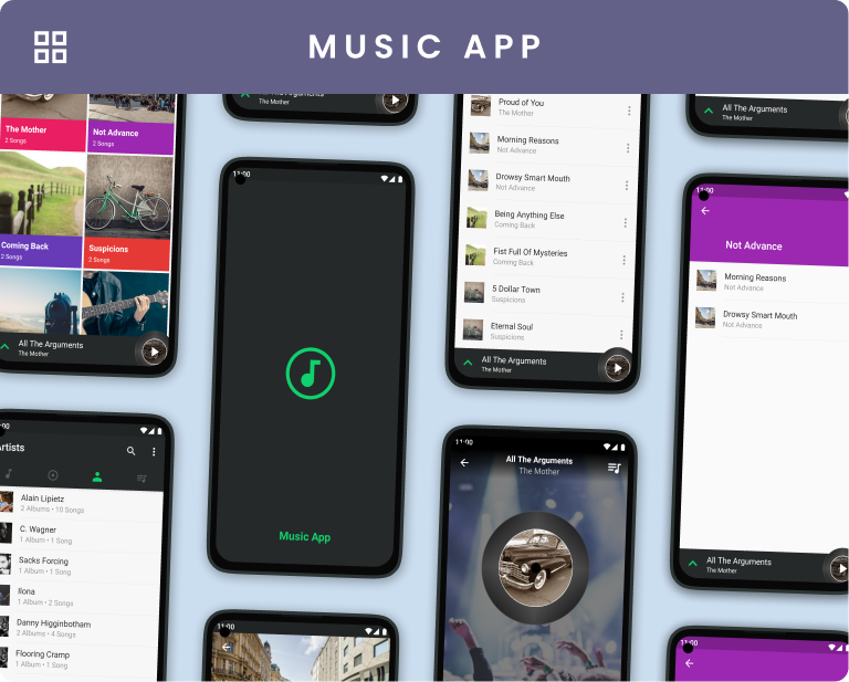 MaterialX - Android Material Design UI 3.2 - 46
